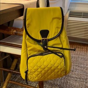 BRAND NEW yellow backpack